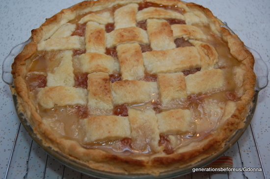 Old Fashioned Pear Pie